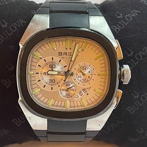 Breil men’s watch with black band.